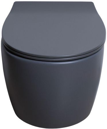 Чаша подвесного унитаза Allen Brau Fantasy 4.11004.AN антрацит, артикул 4.11004.AN