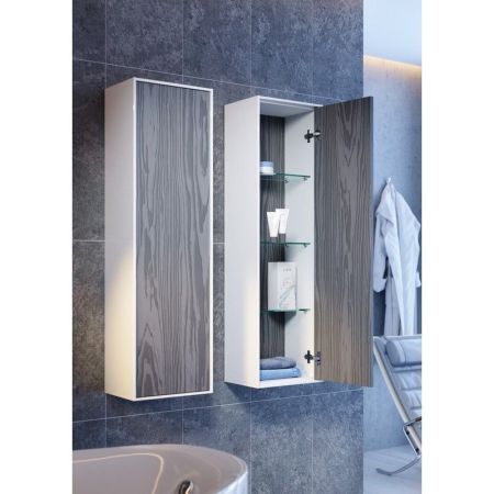 "Genesis" пенал  подвесной, цвет миллениум серый, GEN0535MG, ТМ «AQWELLA», артикул GEN0535MG