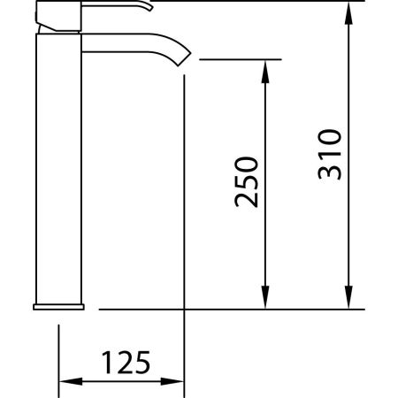Смеситель Clever Marina Evo 99410 для раковины, артикул 99410