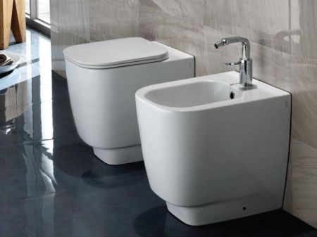 Унитаз Hatria Fusion 48 YXZK приставной без сиденья, артикул YXZK01