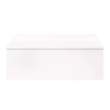 Тумба подвесная без столешницы Velvex Unit tp.UNI.80.1Y белый глянец, 80 см, артикул tp.UNI.80.1Y белый глянец