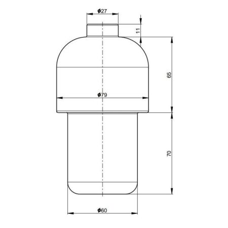 Флакон для дозатор жидкого мыла Rav Slezak MORAVA KER004, белый