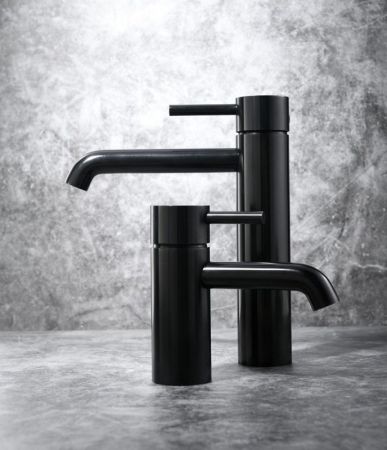 Смеситель для раковины Bronze de Luxe Scandi 9001B Черный матовый