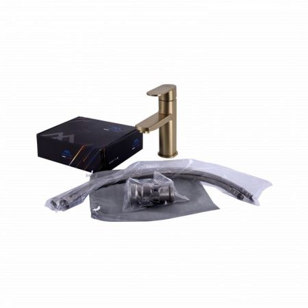 Смеситель для раковины FASHUN A51120-21, бронза