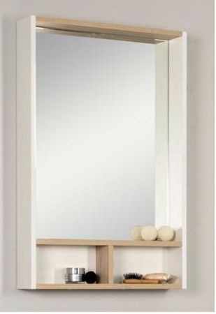 Зеркало Акватон Йорк 55 1A173202YOAD0 белый / дуб сонома
