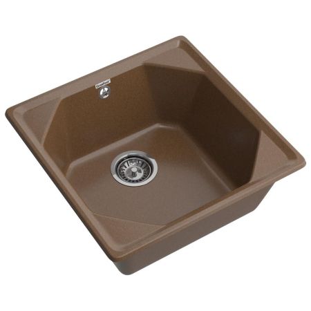 Кухонная мойка GranFest UNIQUE 500, терракот, артикул U-500 терракот
