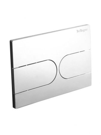 Кнопка смыва BELBAGNO BB-11-GM, оружейная сталь, артикул BB-11-GM
