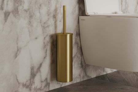 Ершик для унитаза Allen Brau Priority 6.31A09-GB золото, артикул 6.31A09-GB