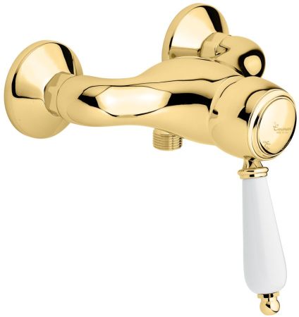 Emmevi Laguna, однорычажный смеситель для душа, без набора для душа, цвет золото