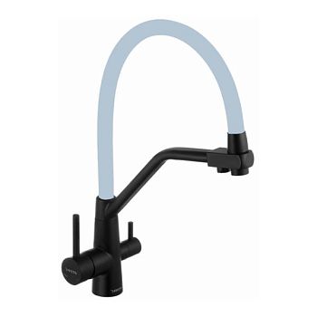 Смеситель для кухни с подключением к фильтру Fmark FS0662-H04, черный