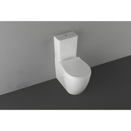 Чаша напольного унитаза Allen Brau Fantasy 4.11009.20 белый глянец, артикул 4.11009.20