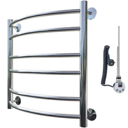 Электрический полотенцесушитель Тругор Приоритет 3 элТЭН 60x40 Хром, артикул Приоритет3/элТЭН6040