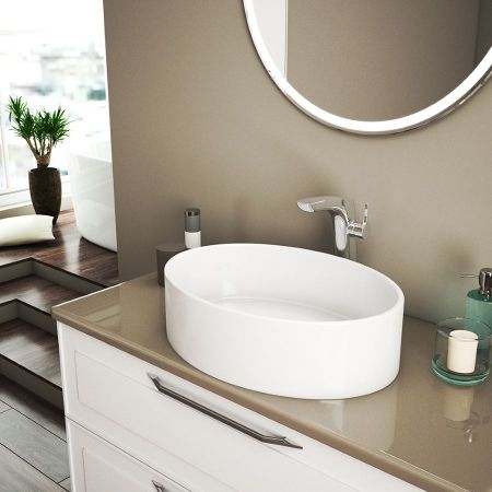 Раковина чаша Maretti EN13NS82-844, белая, артикул EN13NS82-844