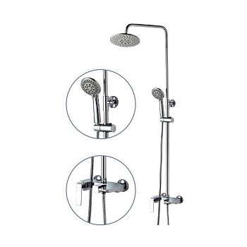 Душевая система FASHUN A2451, хром