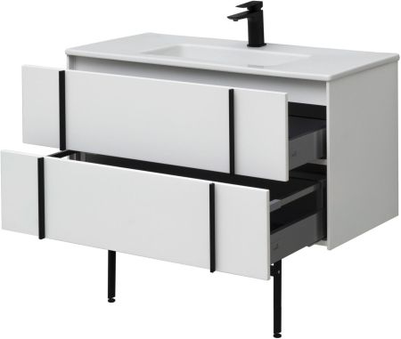 Тумба под раковину Allen Brau Reality 100 1.32007.WM белый матовый, артикул 1.32007.WM