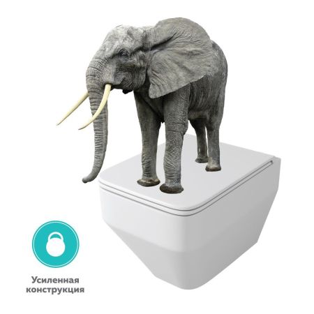 Унитаз подвесной безободковый OWL Eld Ruta-H с сиденьем DP микролифт