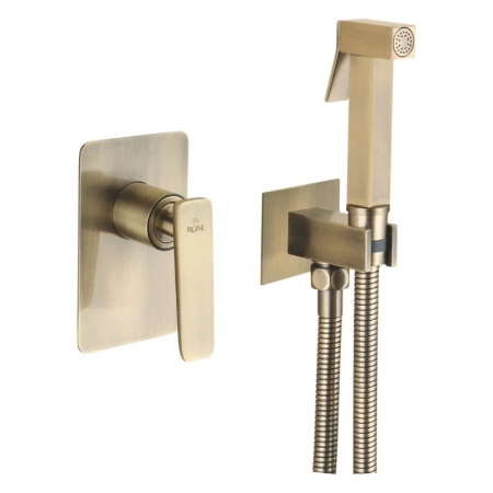 Гигиенический душ со смесителем Rose R1605Q, бронза, артикул R1605Q