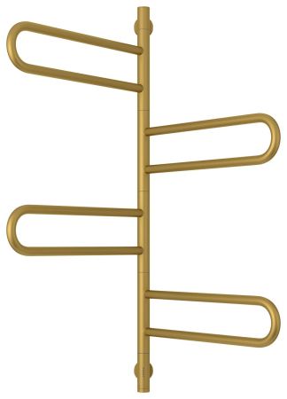 Электрический полотенцесушитель СУНЕРЖА "ПАРЕО 4.0-4С" 978х535 (Матовое Золото), артикул 032-0823-0978