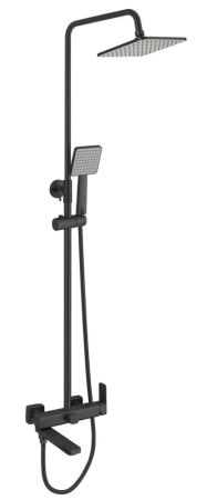 Душевая система Fmark FS8745-22H, черный, артикул FS8745-22H