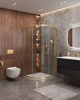 MOLVENO-R-1-90-C-BORO-IV Душевой уголок