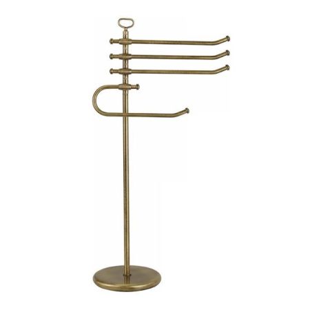 MIRELLA Стойка h96 см. низкая для полотенец, бронза, артикул 17196