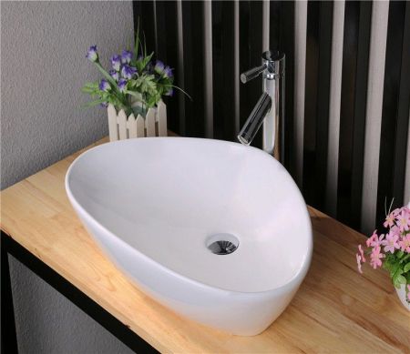 Умывальник CeramaLux 7472B, артикул 