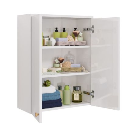 Шкаф подвесной Dreja Luno 60 см, белый, артикул 99.2006