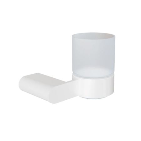 Стакан для ванной комнаты Knotlor SC102WY, белый, артикул SC102WY