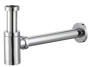 BB-SMT2-GM Сифон для раковины, оружейная сталь