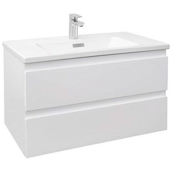 Тумба под раковину JACOB DELAFON MADELEINE 80 EB2053-J51 (подвесная, белый матовый), шт