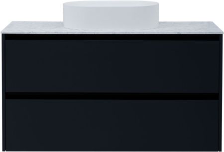 Тумба под раковину Allen Brau Activity 120 1.34007.AM антрацит матовый/черный браш, артикул 1.34007.AM