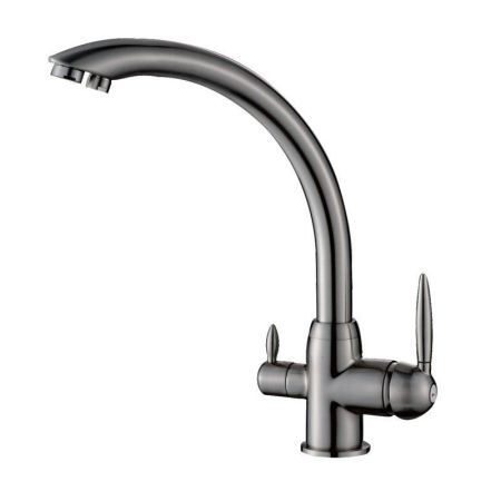 Смеситель для кухни Haiba HB76846, сатин