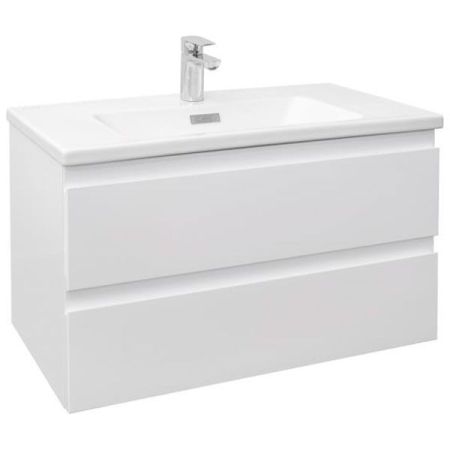 Тумба под раковину JACOB DELAFON MADELEINE 80 EB2053-J51 (подвесная, белый матовый), шт, артикул EB2053-J51