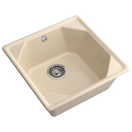 Кухонная мойка GranFest UNIQUE 500, кашемир, артикул U-500 кашемир
