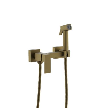 Гигиенический душ со смесителем BELZ B55806-5, брашированное золото, артикул B55806-5