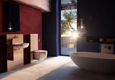 Унитаз биде Geberit AquaClean Mera Comfort 146.214.21.1 Белый альпин/Хром