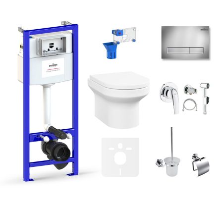 Комплект 10 в 1 Lavinia Boho Grance Hill Rimless 75110769, премиум с пластиковой клавишей, артикул 75110769