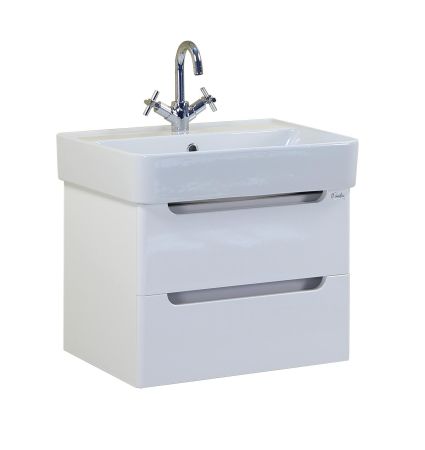 Тумба Onika Неаполь 60 подвесная, белая (ум. Олимпия 60)