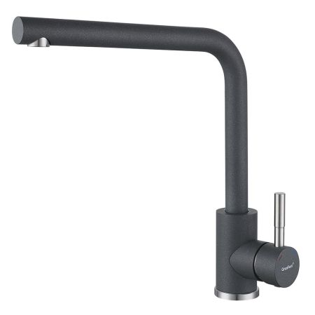 Смеситель для кухни GranFest Z-5411, темно-серый, артикул Z-5411 темно-серый