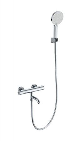 Смеситель для ванны с душем и термостатом WONZON & WOGHAND, Хром (WW-B2065-A1-CR)