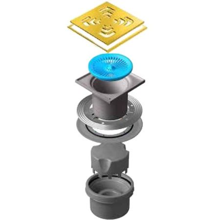 Душевой трап Pestan Confluo Standard 13000165 с решеткой