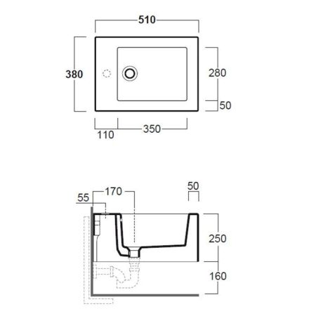SIMAS Комплект крепежей для подвесного унитаза/биде, артикул F85
