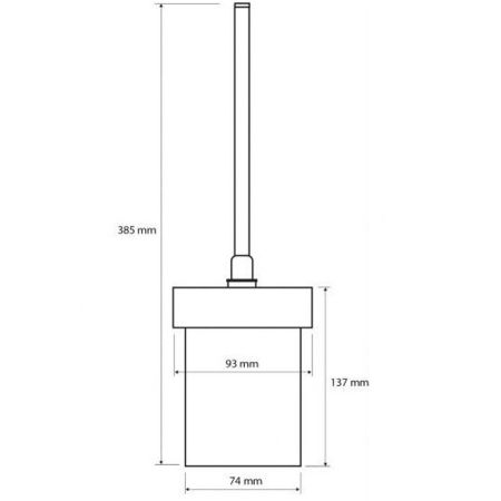 Крючок двойной CHIARO, артикул 10506