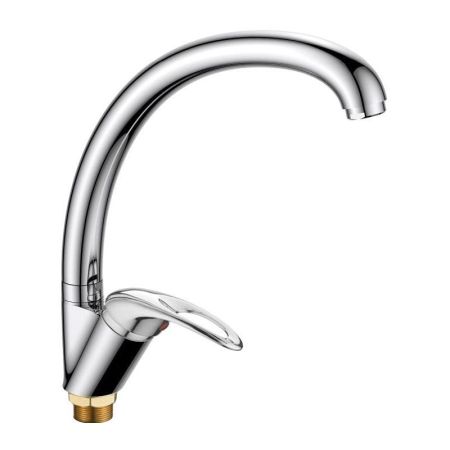 Смеситель для кухни Haiba HB4115-2, хром, артикул HB4115-2