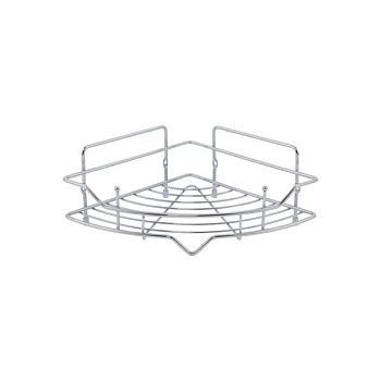 Полка одноярусная угловая Milardo Grid проволока стальная, хром (GRICC1CM44)