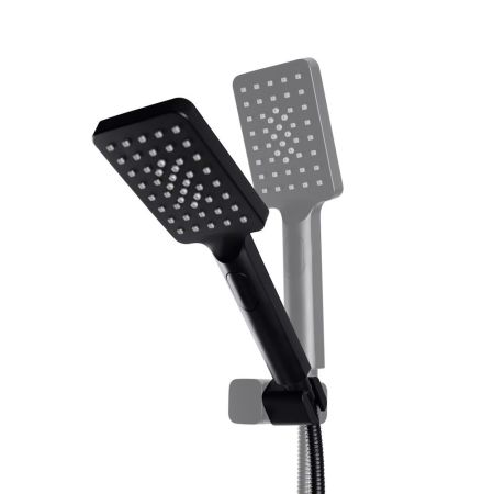 Смеситель для ванны FILARETE Waterfall FL2110BL, черный, артикул FL2110BL