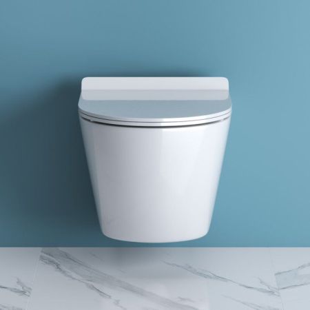 SFERA-R Чаша унитаза подвесного безободкового, P-trap BB046CHR, артикул BB046CHR