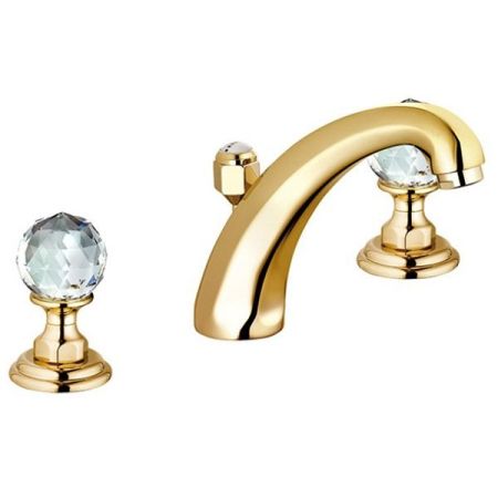 Смеситель для раковины Kludi Adlon 5104345G4 Золото, артикул 5104345G4