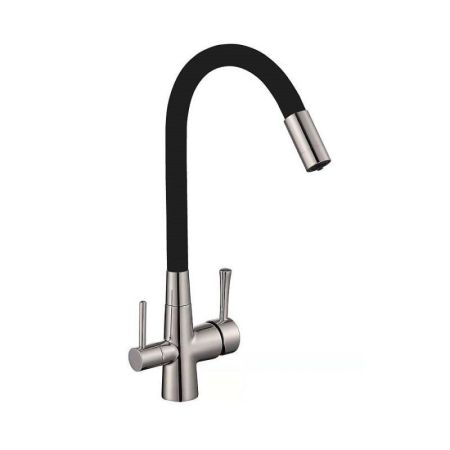 Смеситель для кухни с подключением к фильтру Savol S-L1806L-01, сатин, артикул S-L1806L-01