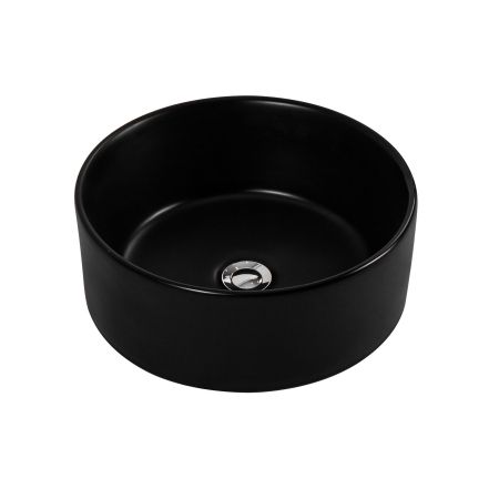 Раковина накладная для установки на столешницу AQUATEK AQ5118-MB 400*400*165, матовый черный, артикул AQ5118-MB